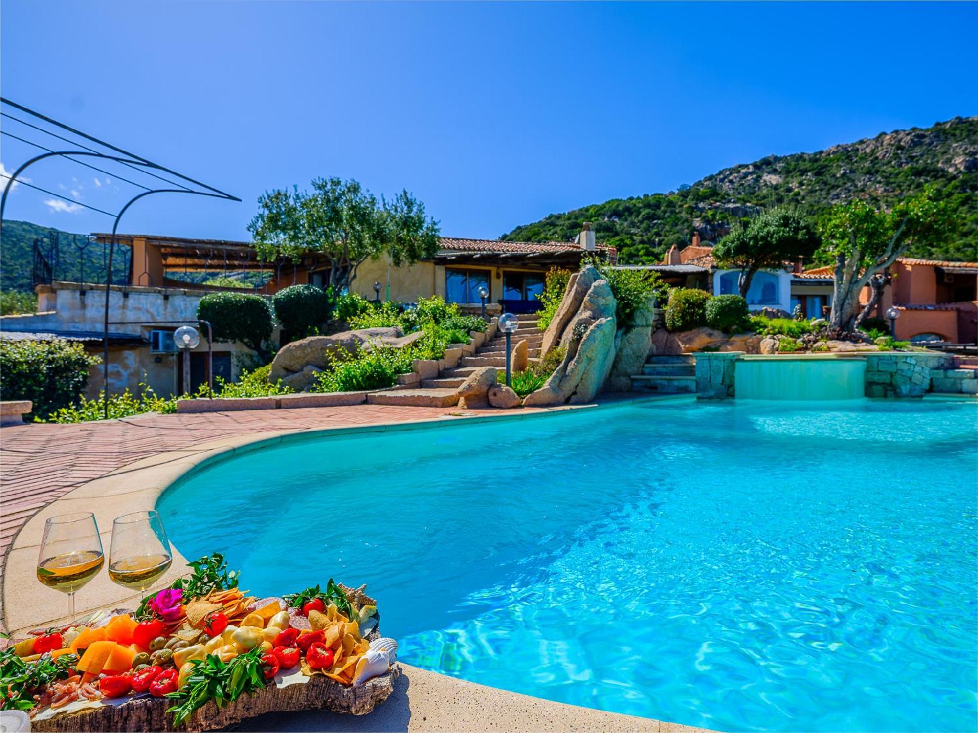 Sardinia Family Villas - Villa Carmen With Sea View And Pool Porto Cervo Exterior photo