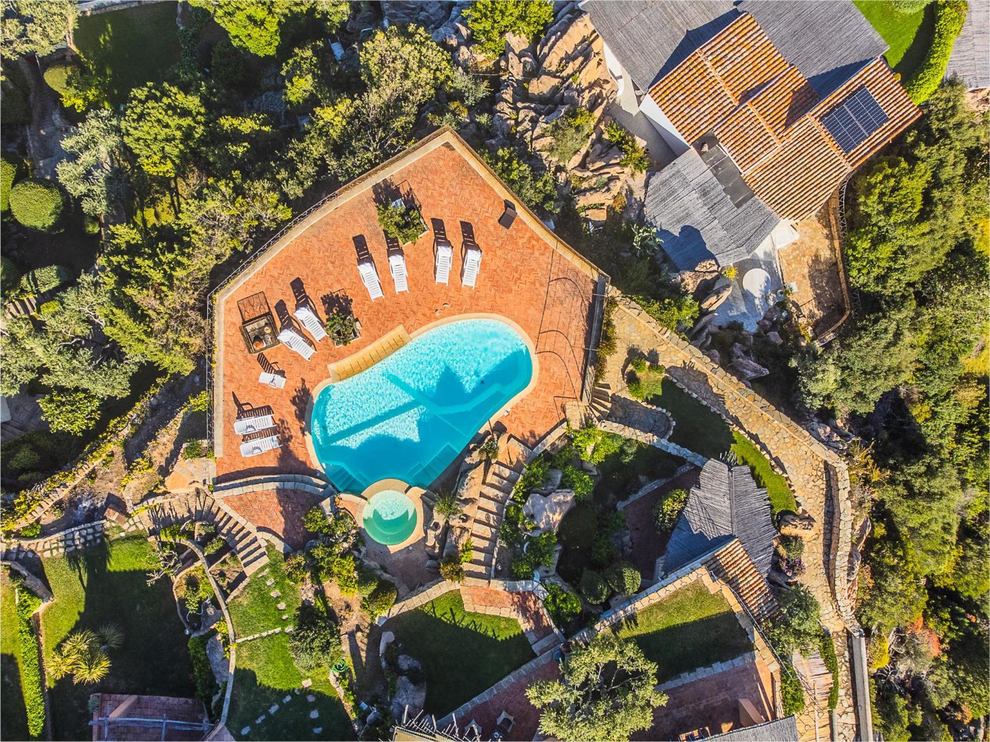 Sardinia Family Villas - Villa Carmen With Sea View And Pool Porto Cervo Exterior photo