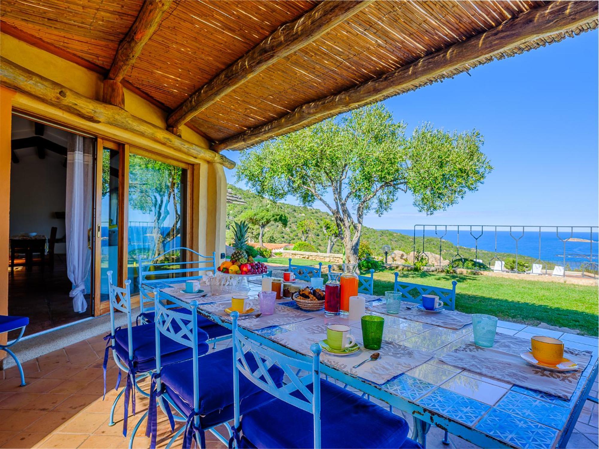 Sardinia Family Villas - Villa Carmen With Sea View And Pool Porto Cervo Exterior photo