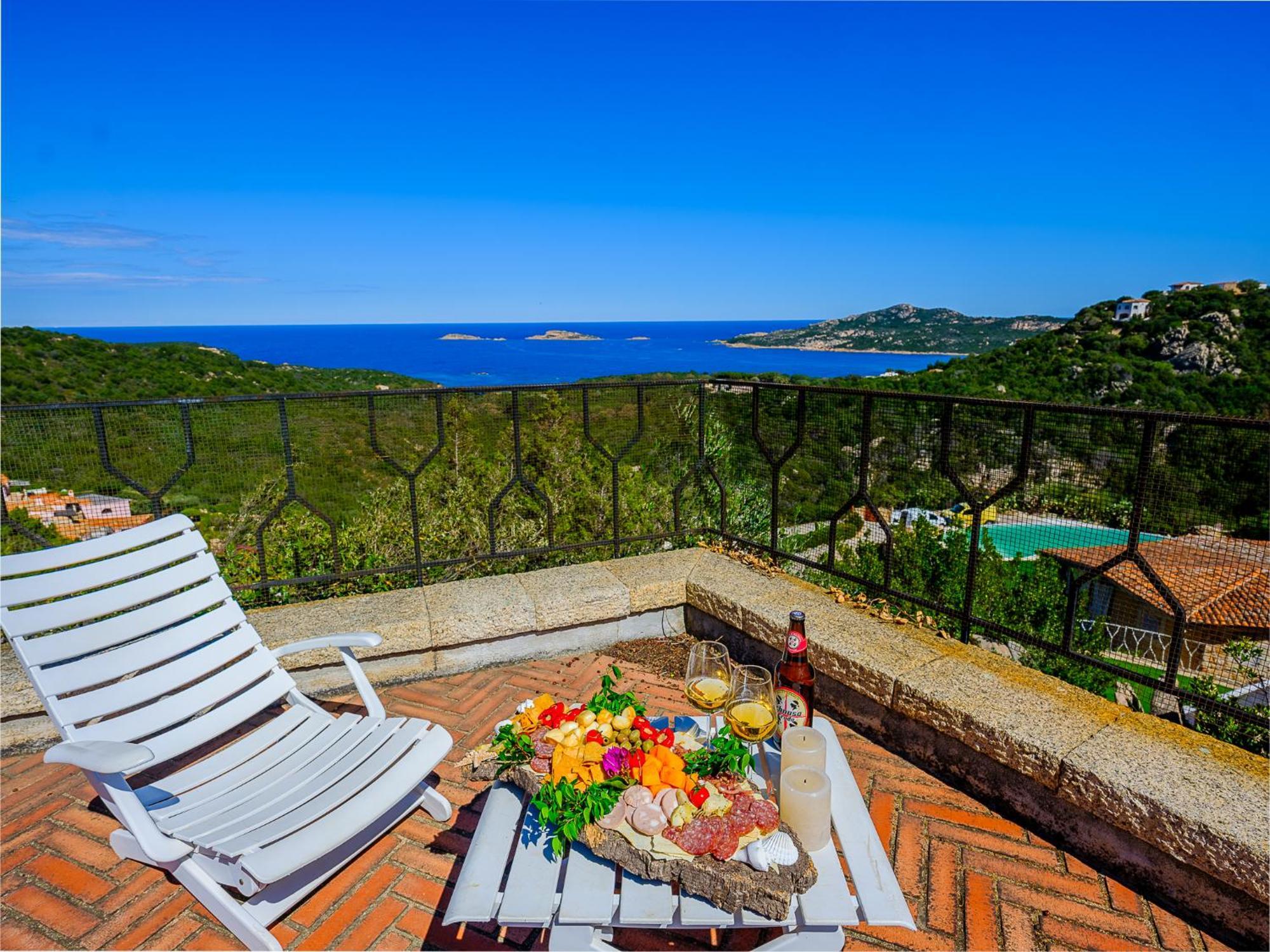Sardinia Family Villas - Villa Carmen With Sea View And Pool Porto Cervo Exterior photo