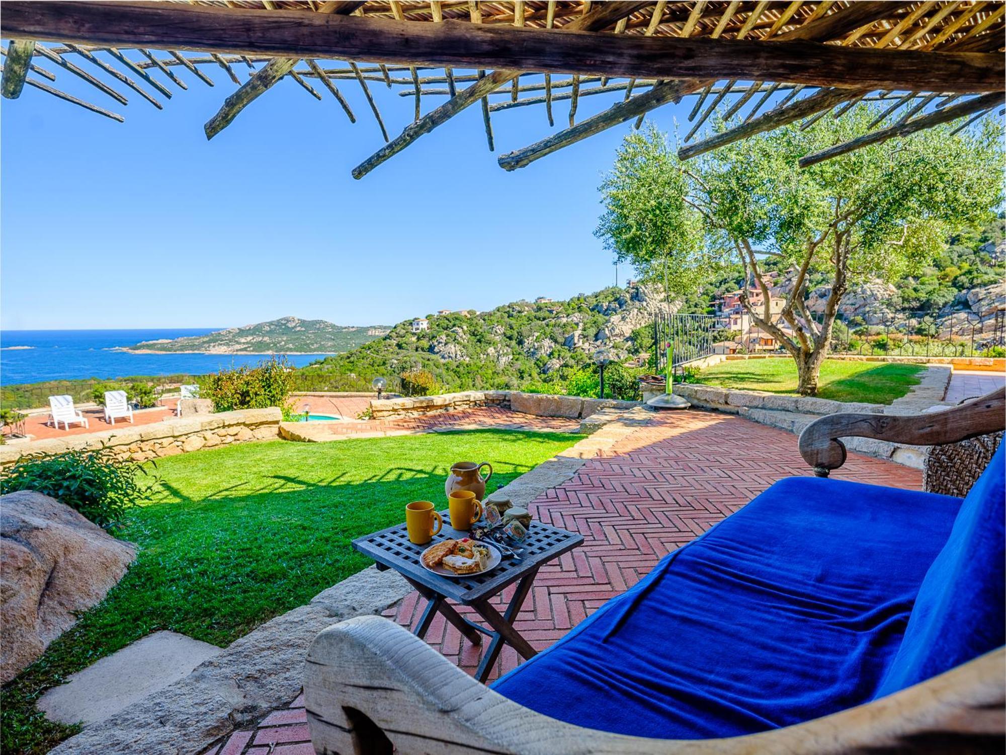 Sardinia Family Villas - Villa Carmen With Sea View And Pool Porto Cervo Exterior photo