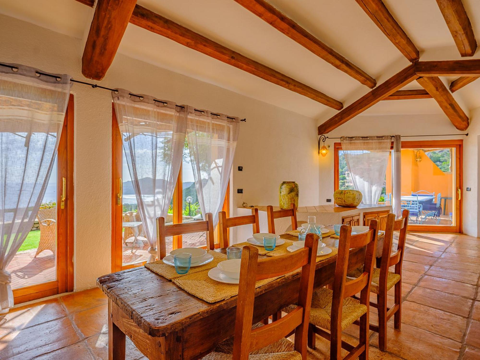 Sardinia Family Villas - Villa Carmen With Sea View And Pool Porto Cervo Exterior photo