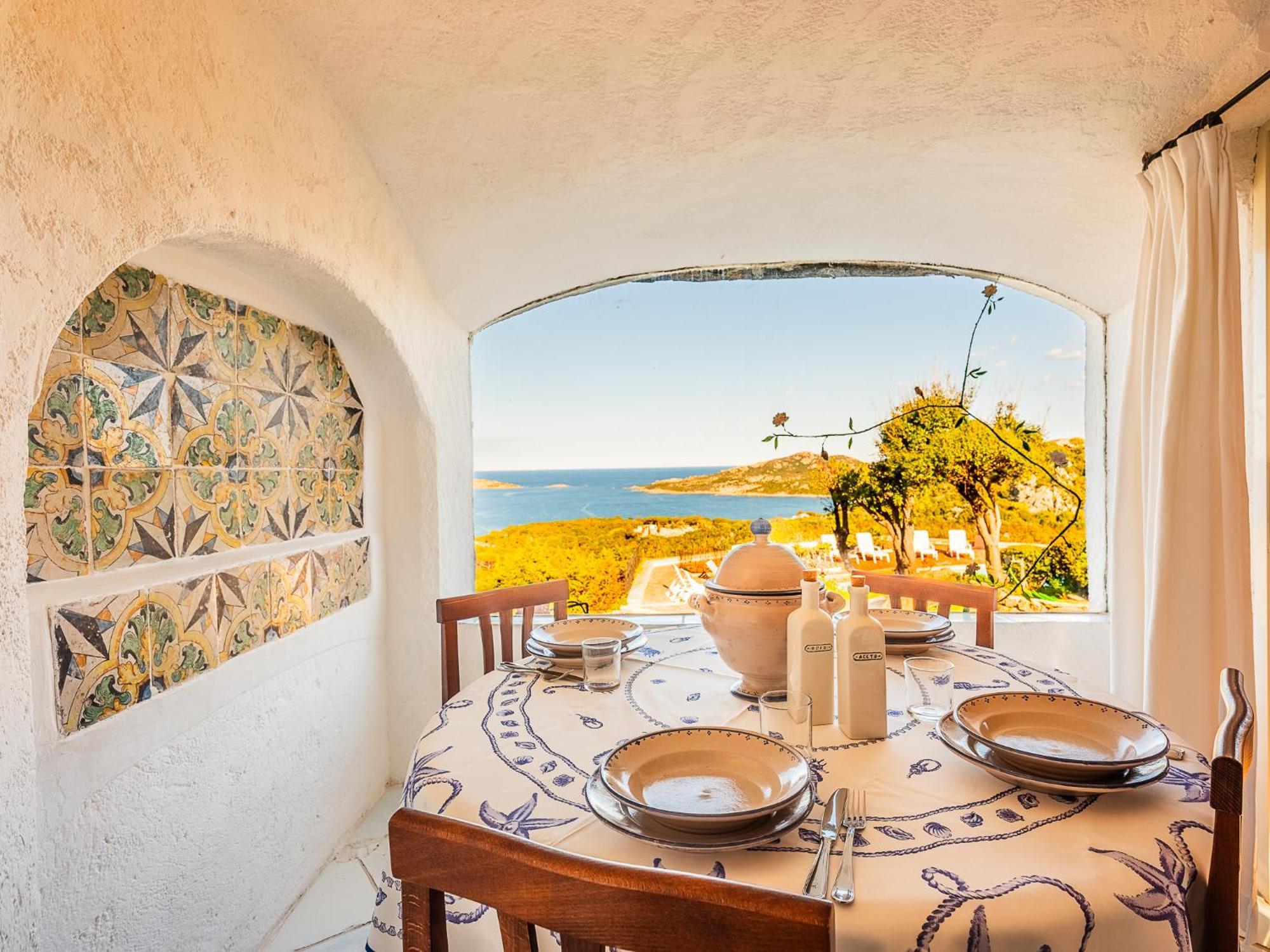 Sardinia Family Villas - Villa Carmen With Sea View And Pool Porto Cervo Exterior photo