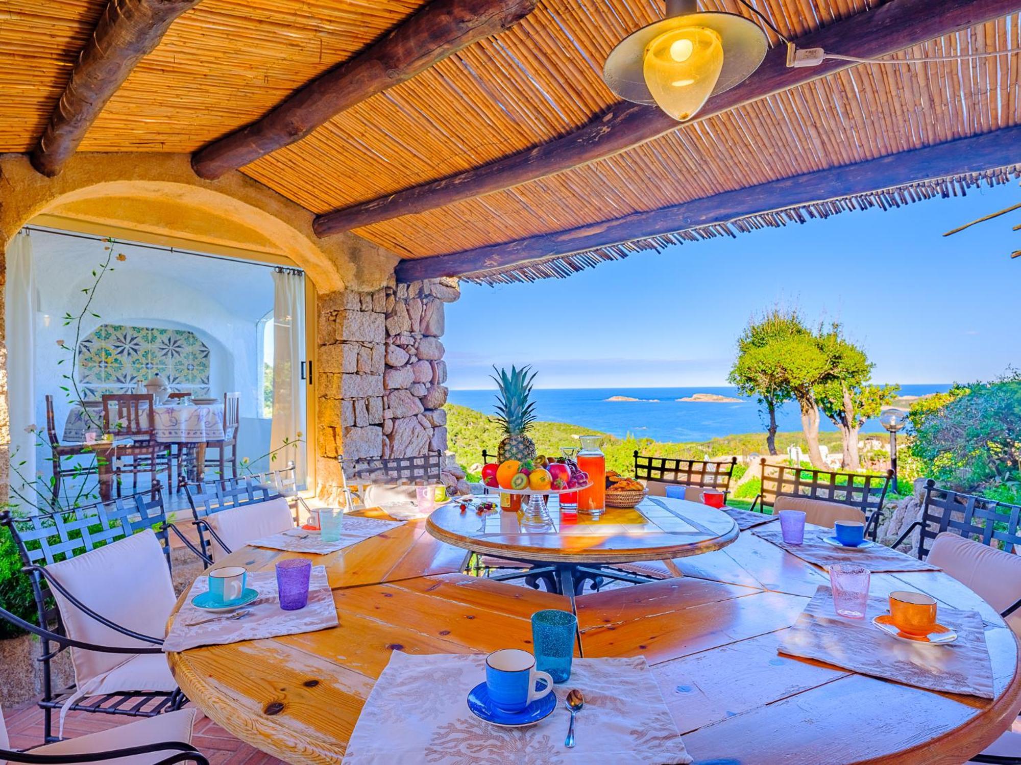 Sardinia Family Villas - Villa Carmen With Sea View And Pool Porto Cervo Exterior photo